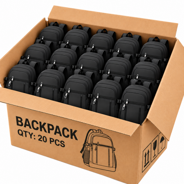 BP-E-TW-129 Black Easyjet Cabin Bag Box Of 20